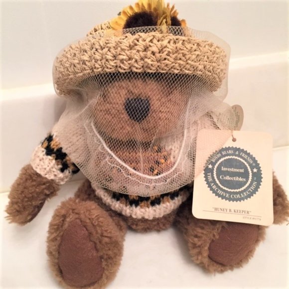 Retired Boyds Bear Huney B. Keeper Archive Collection Jointed - Picture 1 of 7